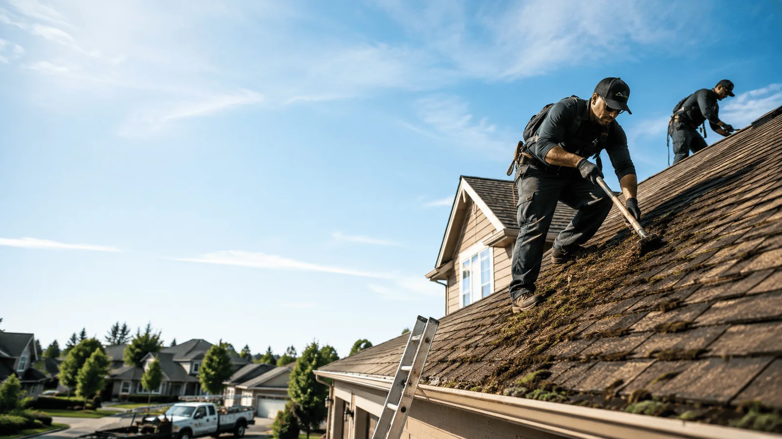 Roof Moss Removal in Guilford, ME near me